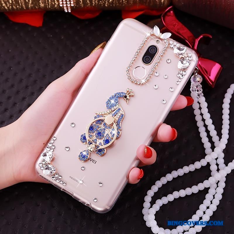 Huawei Mate 10 Lite Af Personlighed Kreativ Strass Beskyttelse Telefon Etui Anti-fald Alt Inklusive