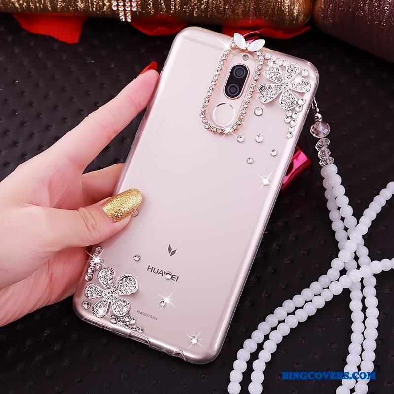 Huawei Mate 10 Lite Af Personlighed Kreativ Strass Beskyttelse Telefon Etui Anti-fald Alt Inklusive