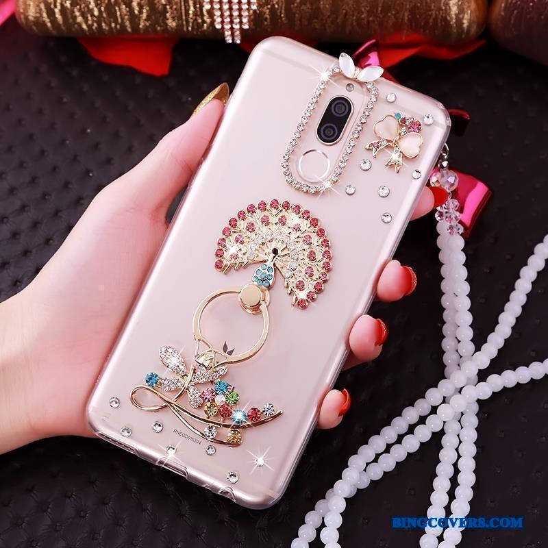 Huawei Mate 10 Lite Af Personlighed Kreativ Strass Beskyttelse Telefon Etui Anti-fald Alt Inklusive