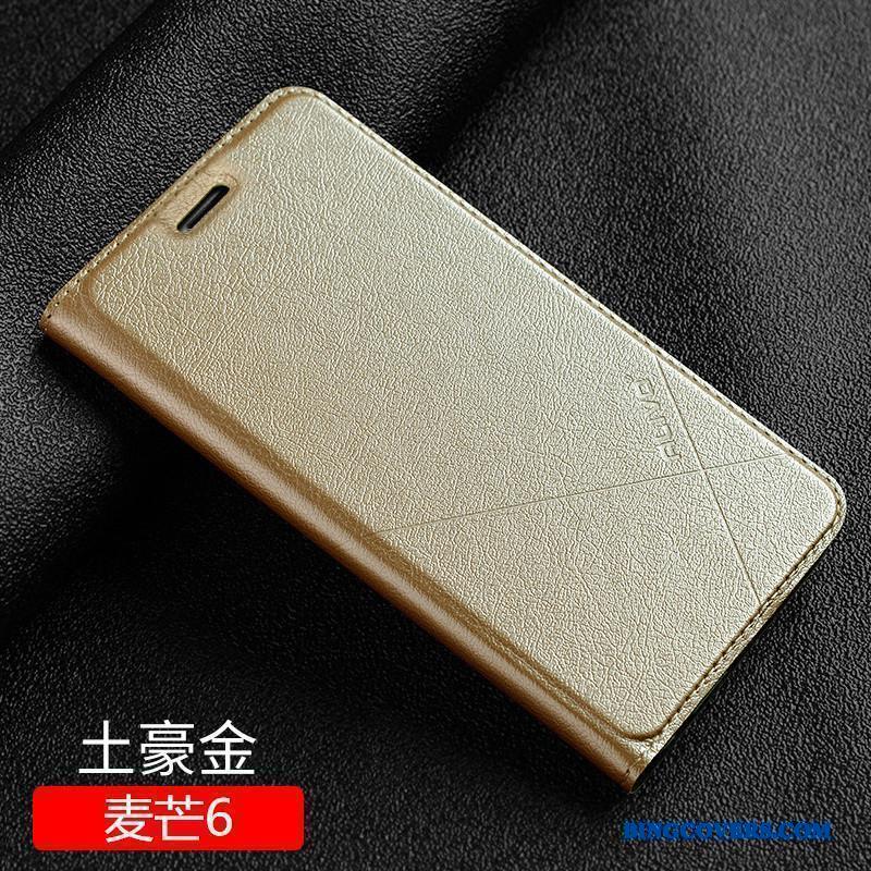 Huawei Mate 10 Lite Anti-fald Rød Lædertaske Cover Clamshell Telefon Etui Beskyttelse