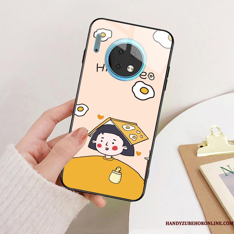 Huawei Mate 30 Pro Etui Anti-fald Af Personlighed Tilpas Silikone Cartoon Spejl Alt Inklusive