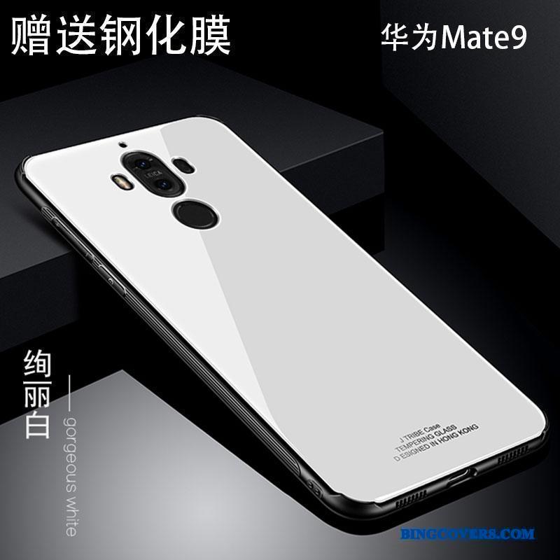 Huawei Mate 9 Af Personlighed Anti-fald Metal Telefon Etui Sort Kreativ Cover