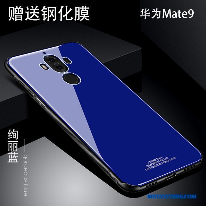 Huawei Mate 9 Af Personlighed Anti-fald Metal Telefon Etui Sort Kreativ Cover