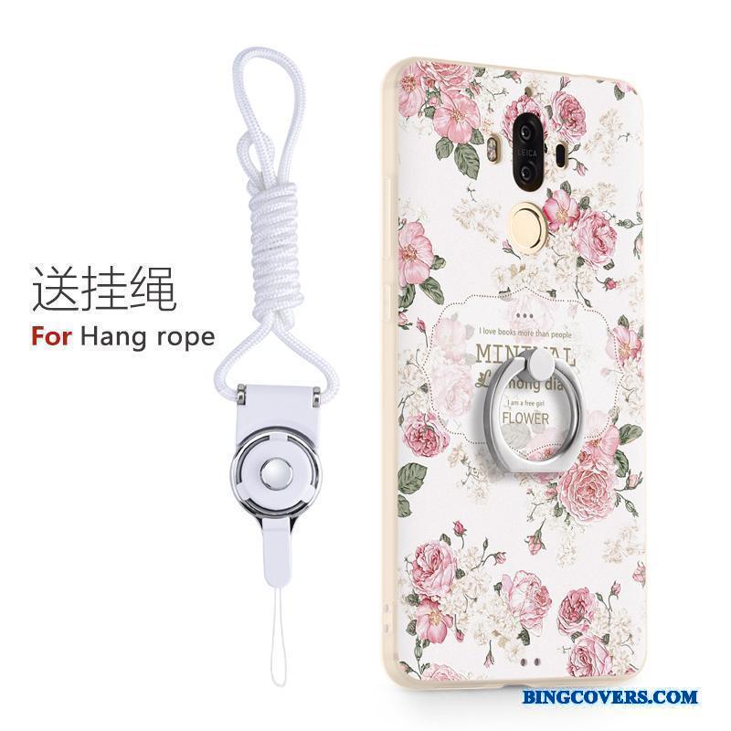 Huawei Mate 9 Etui Smuk Ring Cover Farve Alt Inklusive Knapper Silikone