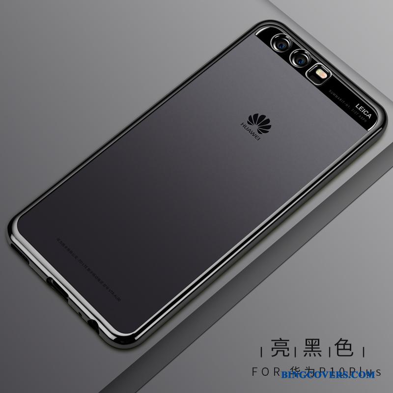 Huawei P10 Plus Telefon Etui Silikone Beskyttelse Tynd Cover Blød Guld