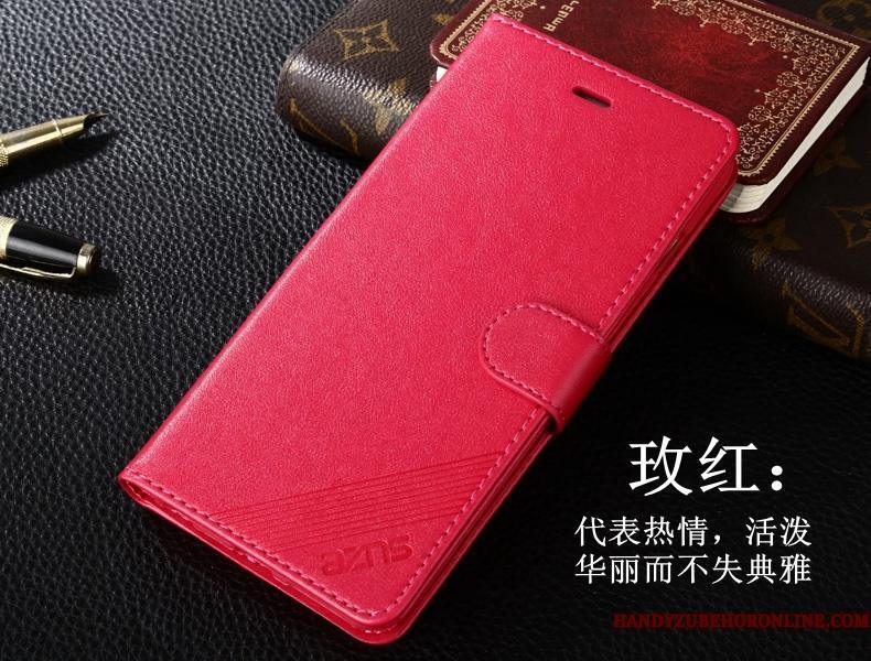 Huawei P20 Lite Anti-fald Silikone Cover Clamshell Lædertaske Blød Telefon Etui