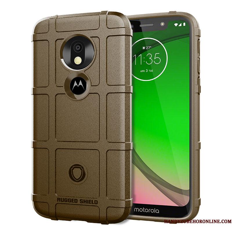 Moto G7 Play Europa Anti-fald Cover Taktik Beskyttelse Telefon Etui