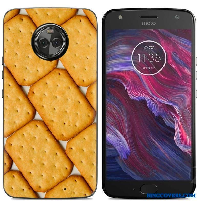 Moto X4 Silikone-etui Telefon Etui Malet Cover Cartoon Mobiltelefon Farve