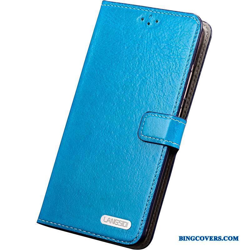 Samsung Galaxy A5 2016 Etui Vinrød Lædertaske Silikone Stjerne Folio Anti-fald Cover