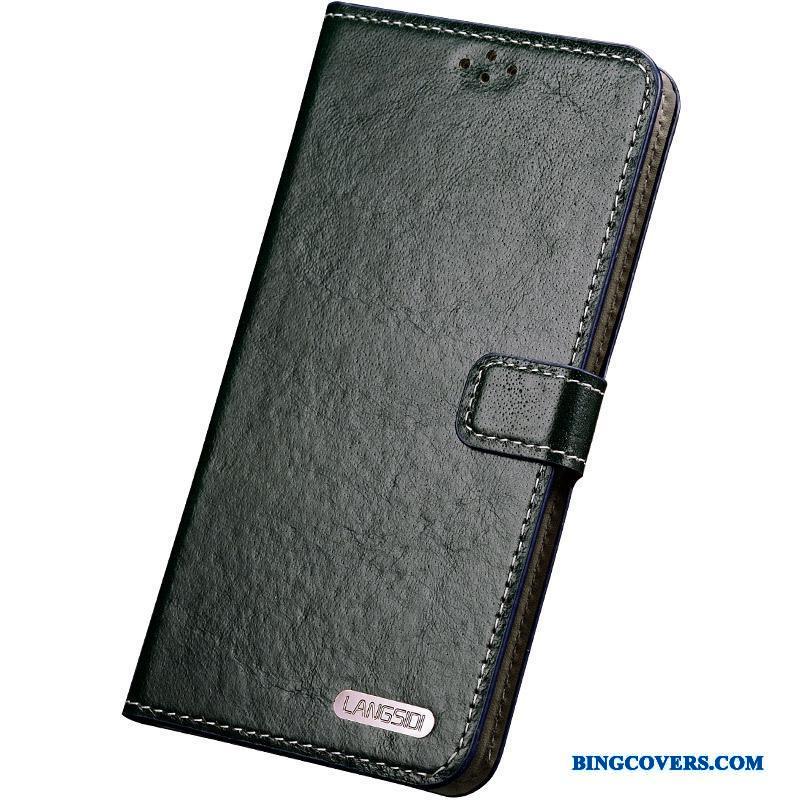 Samsung Galaxy A5 2016 Etui Vinrød Lædertaske Silikone Stjerne Folio Anti-fald Cover