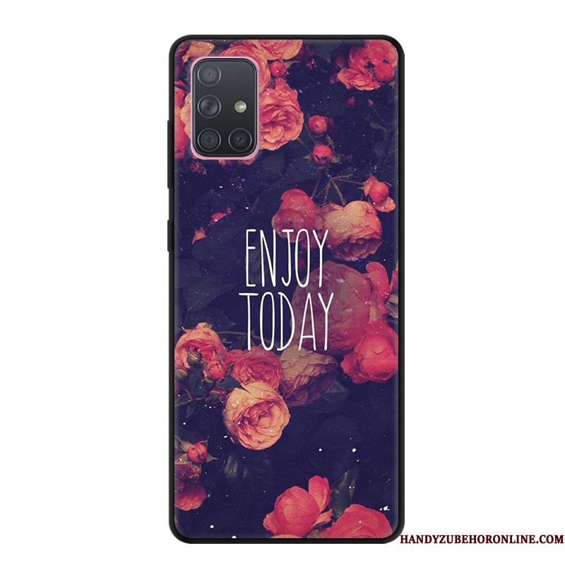 Samsung Galaxy A71 Blød Beskyttelse Alt Inklusive Telefon Etui Stjerne Cartoon Cover