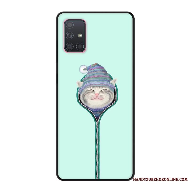 Samsung Galaxy A71 Blød Beskyttelse Alt Inklusive Telefon Etui Stjerne Cartoon Cover