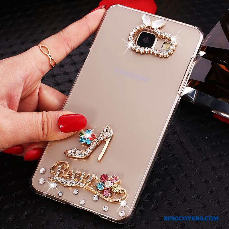 Samsung Galaxy A9 Strass Etui Stjerne Beskyttelse Hård Telefon Cover