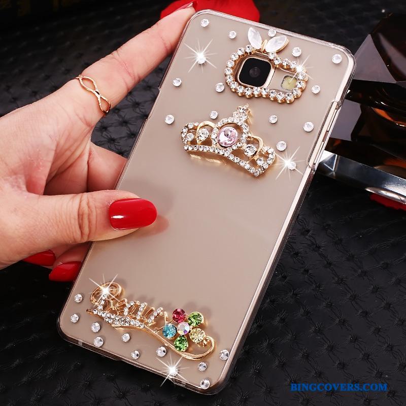 Samsung Galaxy A9 Strass Etui Stjerne Beskyttelse Hård Telefon Cover