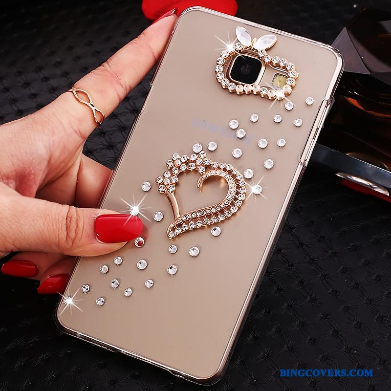 Samsung Galaxy A9 Strass Etui Stjerne Beskyttelse Hård Telefon Cover