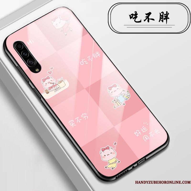 Samsung Galaxy A90 5g Krokodille Cartoon Telefon Etui Stjerne Glas Cover Beskyttelse