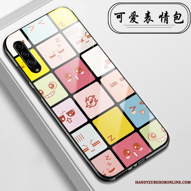 Samsung Galaxy A90 5g Krokodille Cartoon Telefon Etui Stjerne Glas Cover Beskyttelse