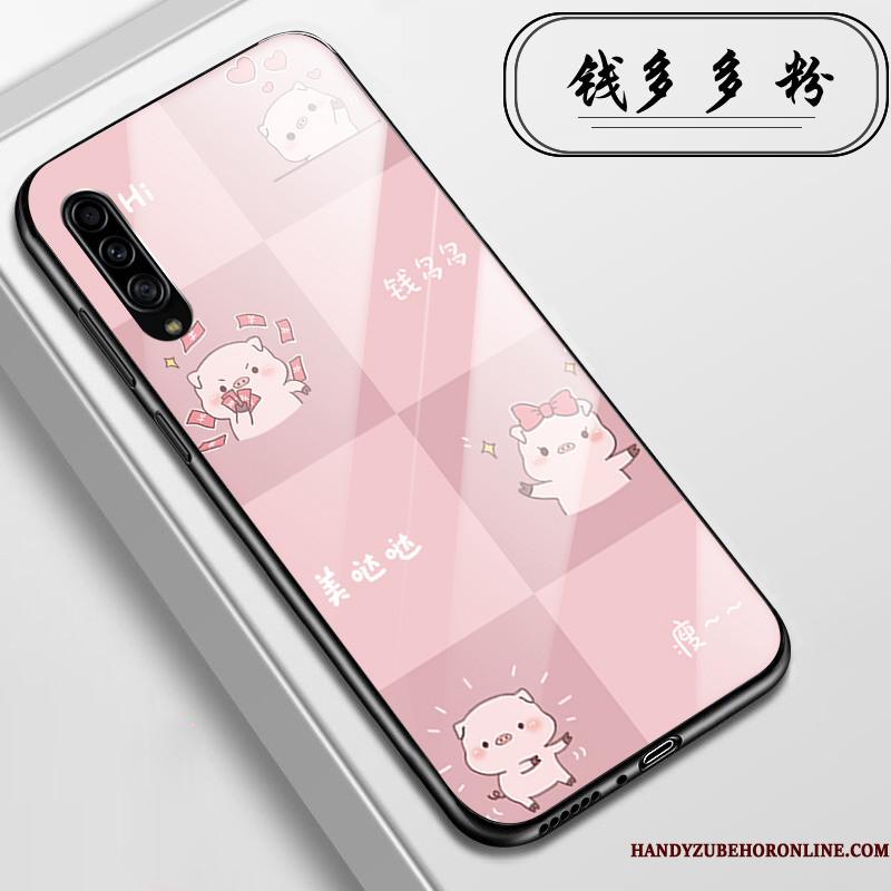 Samsung Galaxy A90 5g Krokodille Cartoon Telefon Etui Stjerne Glas Cover Beskyttelse