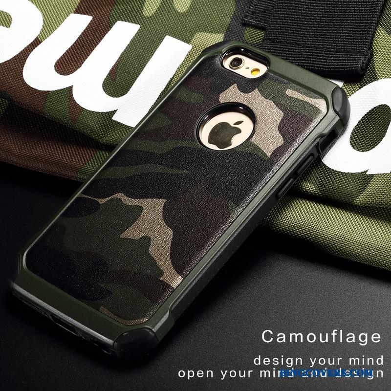 iPhone Se Cover Telefon Etui Scratch Beskyttelse Silikone-etui Camouflage Militær