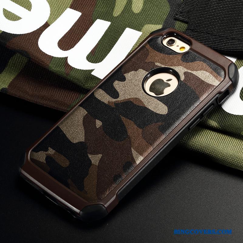 iPhone Se Cover Telefon Etui Scratch Beskyttelse Silikone-etui Camouflage Militær